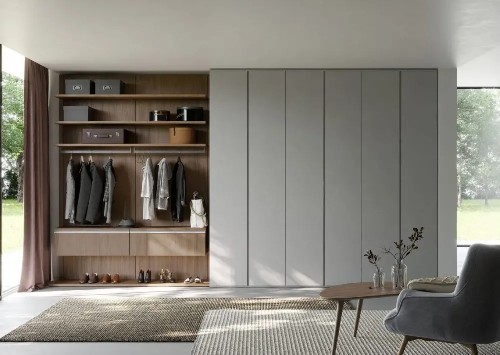 San Martino Mobili Armadio Composizione 116 a tre ante a prezzo Outlet- Armadi