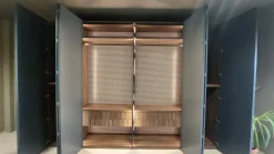 Tumidei Armadio con ante a soffietto a prezzo scontato modello System di- Armadi