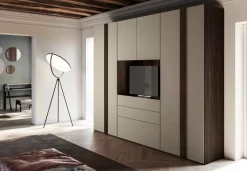 Armadio con ante battenti a prezzo scontato modello Arm13 di^Imab Outlet