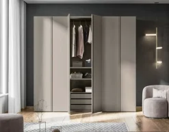 Armadio con ante battenti moderno Easy gola a prezzo ribassato Armadi