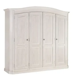 Clearance Armadio con ante battenti classico Mod abete white a prezzo scontato Armadi