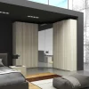 Outlet Armadio con ante battenti a prezzo scontato modello Cabina armadio angolare anta battente di Armadi