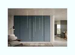 Outlet Armadio con ante battenti a prezzo scontato modello Lux di Armadi