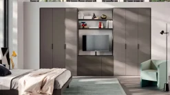 Orme Armadio con ante battenti a prezzo scontato modello Liscia 22 crea 1200 di- Armadi