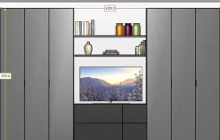 Orme Armadio con ante battenti a prezzo scontato modello Liscia 22 crea 1200 di- Armadi