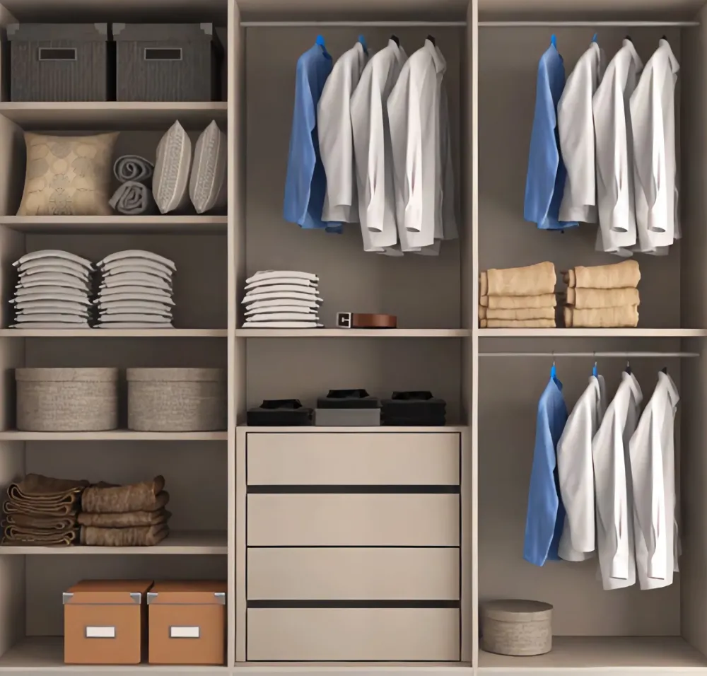 Armadio con ante battenti moderno Alex a prezzo ribassato^Collezione esclusiva Discount