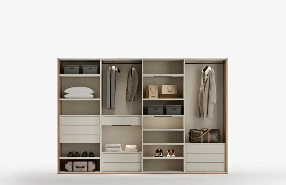 Armadio con ante battenti moderno Regolo a prezzo scontato^Gruppo Silwood Discount