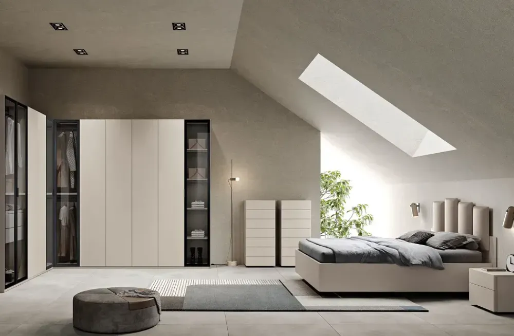 Armadio con ante battenti moderno Regolo a prezzo scontato^Gruppo Silwood Discount