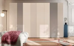 Sale Armadio con ante battenti a prezzo scontato modello Smart nobilitato di Armadi