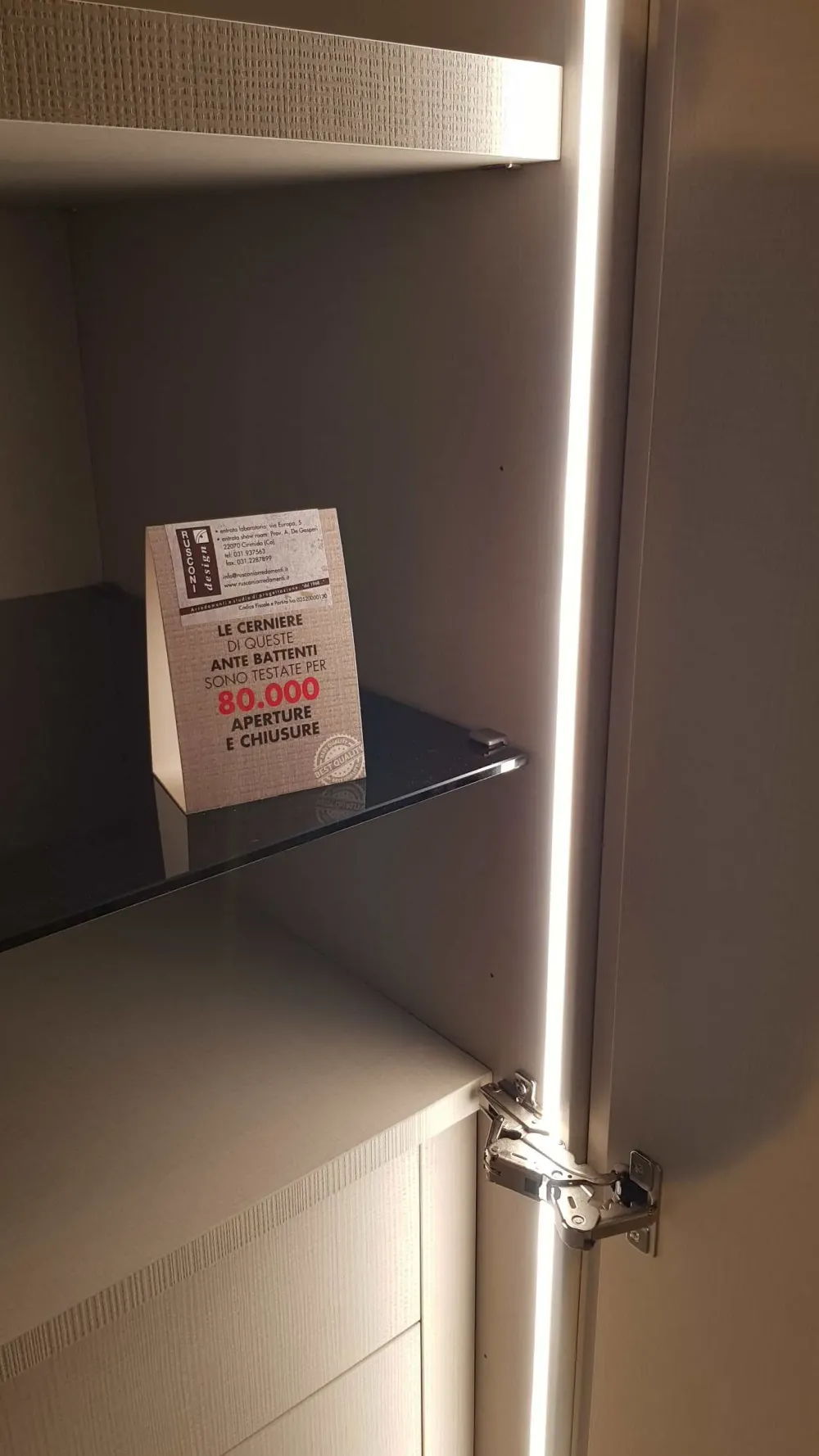 Tomasella Armadio con ante battenti Drop PREZZO OUTLET- Armadi