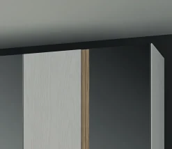 Armadio con ante battenti moderno Reflex oak a prezzo ribassato^Collezione esclusiva New