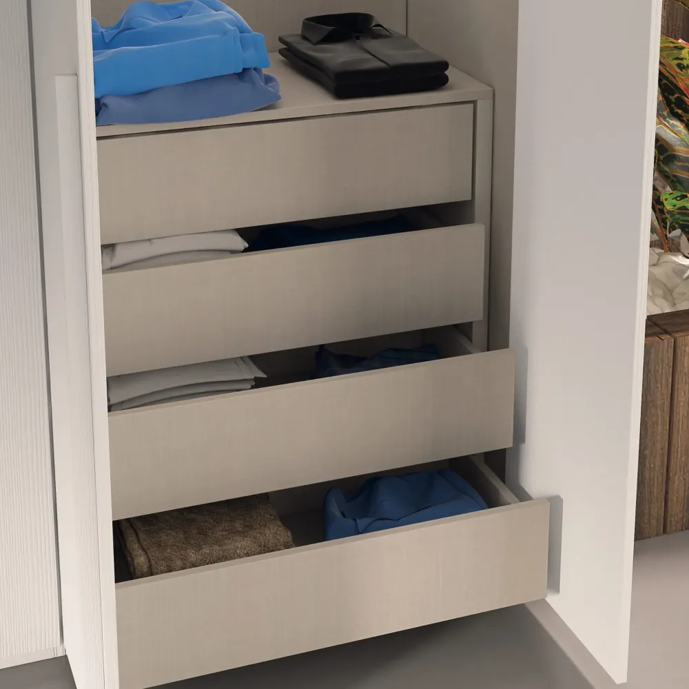 Armadio con ante battenti moderno Reflex oak a prezzo ribassato^Collezione esclusiva New