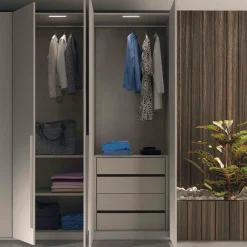 Armadio con ante battenti moderno Lions linea mirror 3b a prezzo scontato^Collezione esclusiva Best