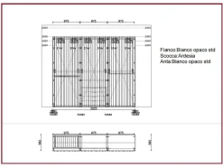 Armadio con ante battenti modello Stave scontato del 30%^Nov-bagni Online