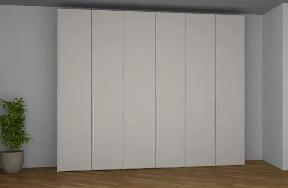 Clearance Armadio con ante battenti moderno 6antepromo con cassettiere a prezzo ribassato Armadi