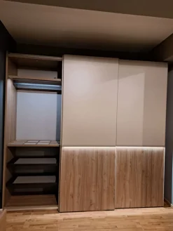 Febal Armadio con ante scorrevoli moderno Halley a prezzo ribassato- Armadi