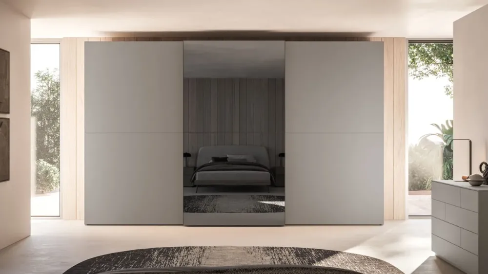 Discount Armadio con ante scorrevoli modello Night 29 scontato del 50% Armadi