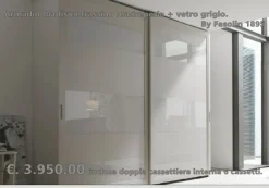 Armadio con ante scorrevoli classico Tea notte a prezzo scontato^Fasolin New