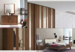 Armadio con ante scorrevoli classico Tea notte a prezzo scontato^Fasolin New