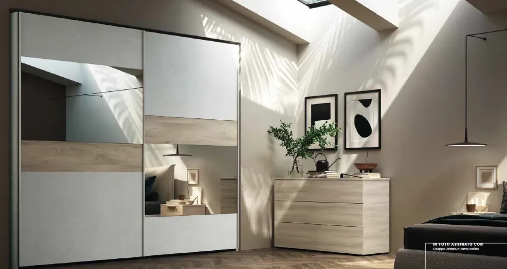 Clearance Armadio con ante scorrevoli moderno Gdo ars04 a prezzo ribassato Armadi