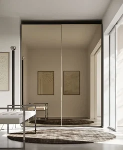 Collezione esclusiva Armadio con ante scorrevoli Armadio scorrevole con anta specchio scontato del 40%- Armadi