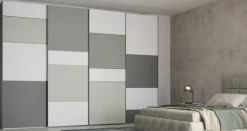 Armadio con ante scorrevoli modello Cube scontato del 39%^Giessegi Online