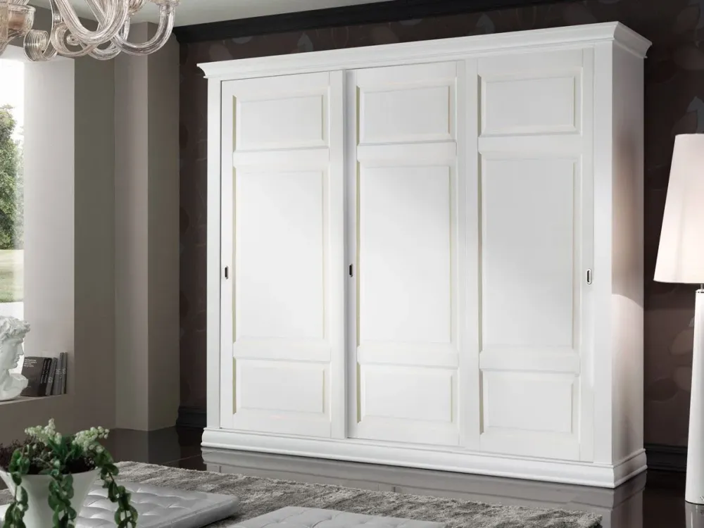 Collezione esclusiva Armadio con ante scorrevoli classico Armadio mottes a prezzo ribassato- Armadi