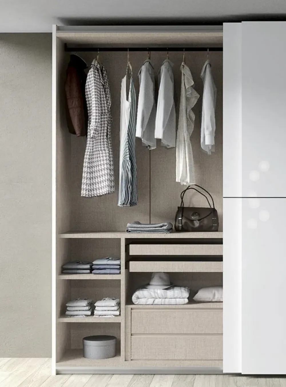 Spagnol cucine Armadio con ante scorrevoli design Centrale a prezzo ribassato- Armadi