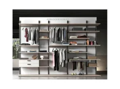 Armadio con cabina armadio moderno Z04 * a prezzo scontato^Artigianale Best