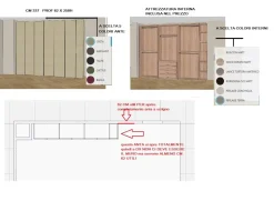 Armadio Cornice battente a sette ante a prezzo Outlet^Pianca Sale