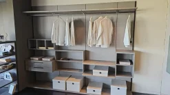 Armadio di modello Ta tac in laminato materico con sconto -40%^Adok New