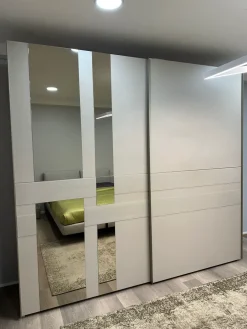 Corso Armadio Fiocco con ante scorrevoli SCONTATO a PREZZI OUTLET- Armadi