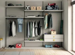 Spagnol Mobili Armadio Fusion cabina armadio laccata con cabina armadio SCONTATO a PREZZI OUTLET- Armadi