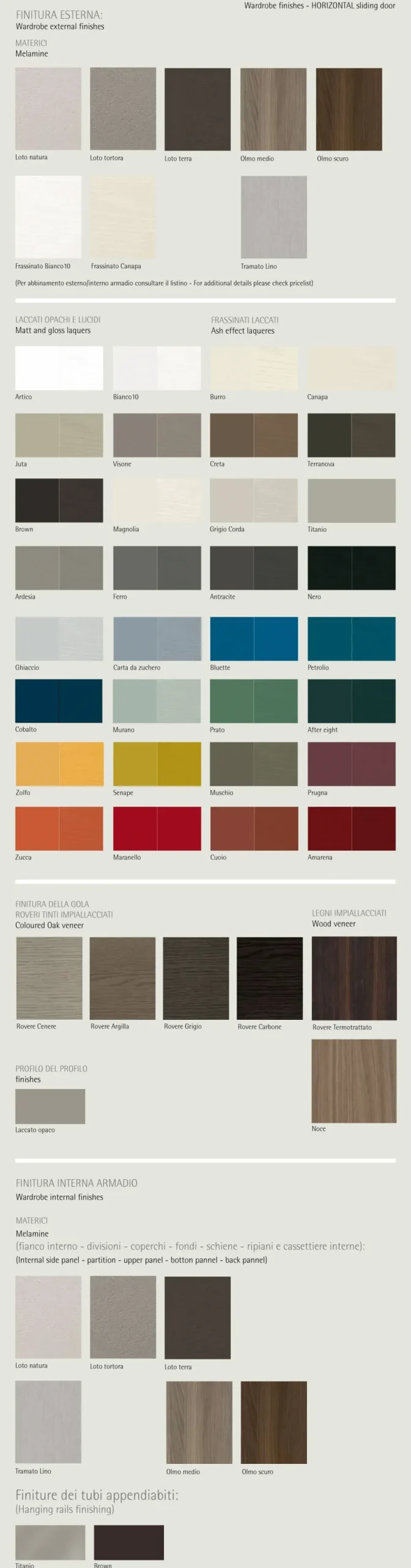 ARMADIO Horizontal legno OFFERTA OUTLET^Sangiacomo Online