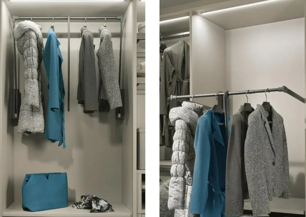 Clearance Armadio in laccato opaco Mimosa a marchio scontato Armadi