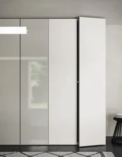 New Armadio in laccato opaco Composizione b004 a marchio scontato -40% Armadi