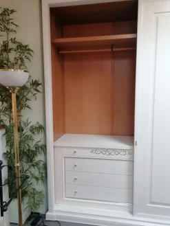 Discount Armadio in laccato opaco Lorenzo a marchio scontato -46% Armadi