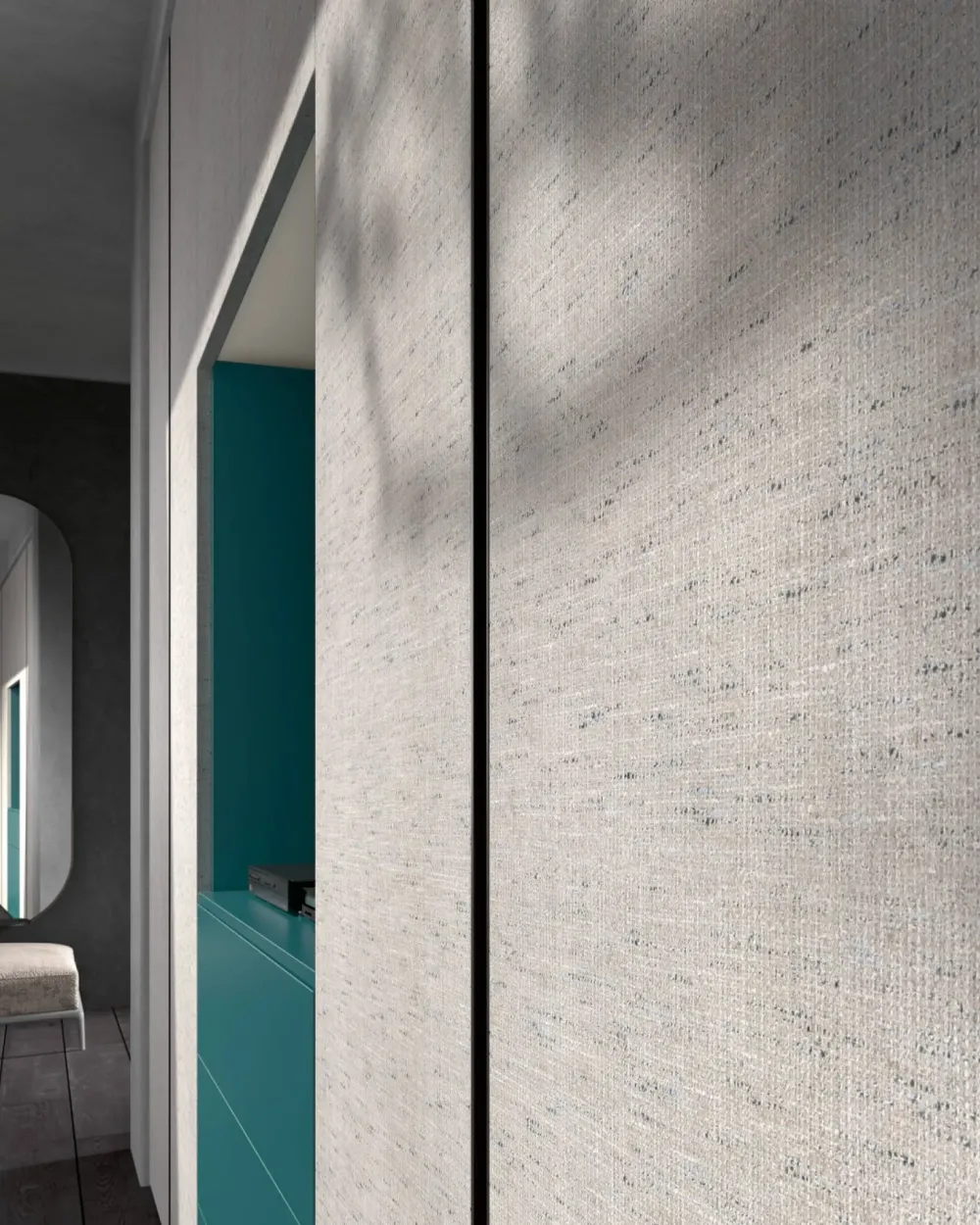 ZG Mobili Armadio in laminato materico Power 21 a marchio scontato -40%- Armadi