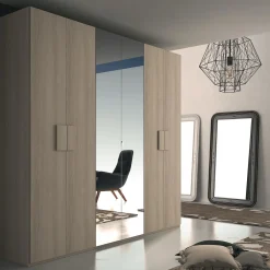 Collezione esclusiva Armadio in laminato materico Nature a marchio scontato -45%- Armadi