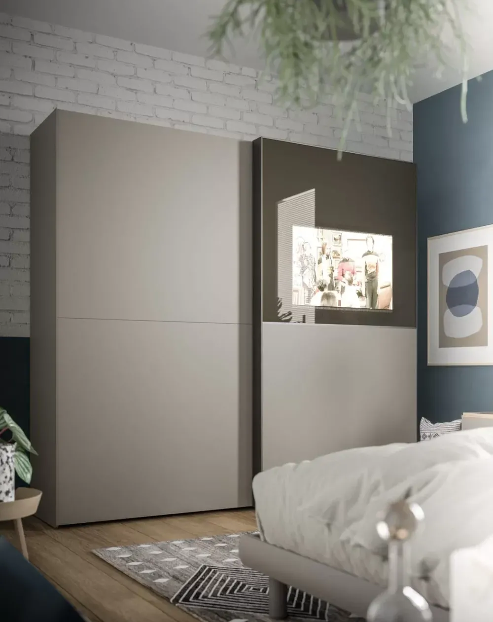 Armadio in laminato materico Gala a marchio scontato -40%^Santalucia Discount