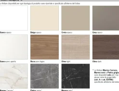 Clearance Armadio in laminato opaco S40 scorrevole a marchio scontato -25% Armadi