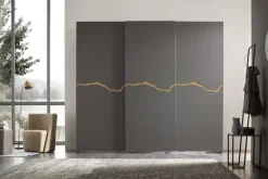 New Armadio in laminato opaco Flash line a marchio scontato -27% Armadi