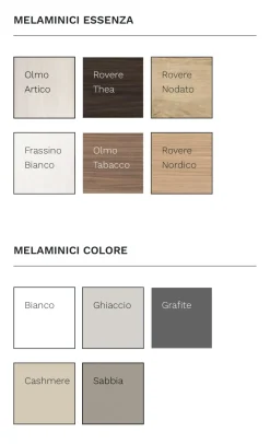 New Armadio in laminato opaco Flash line a marchio scontato -27% Armadi