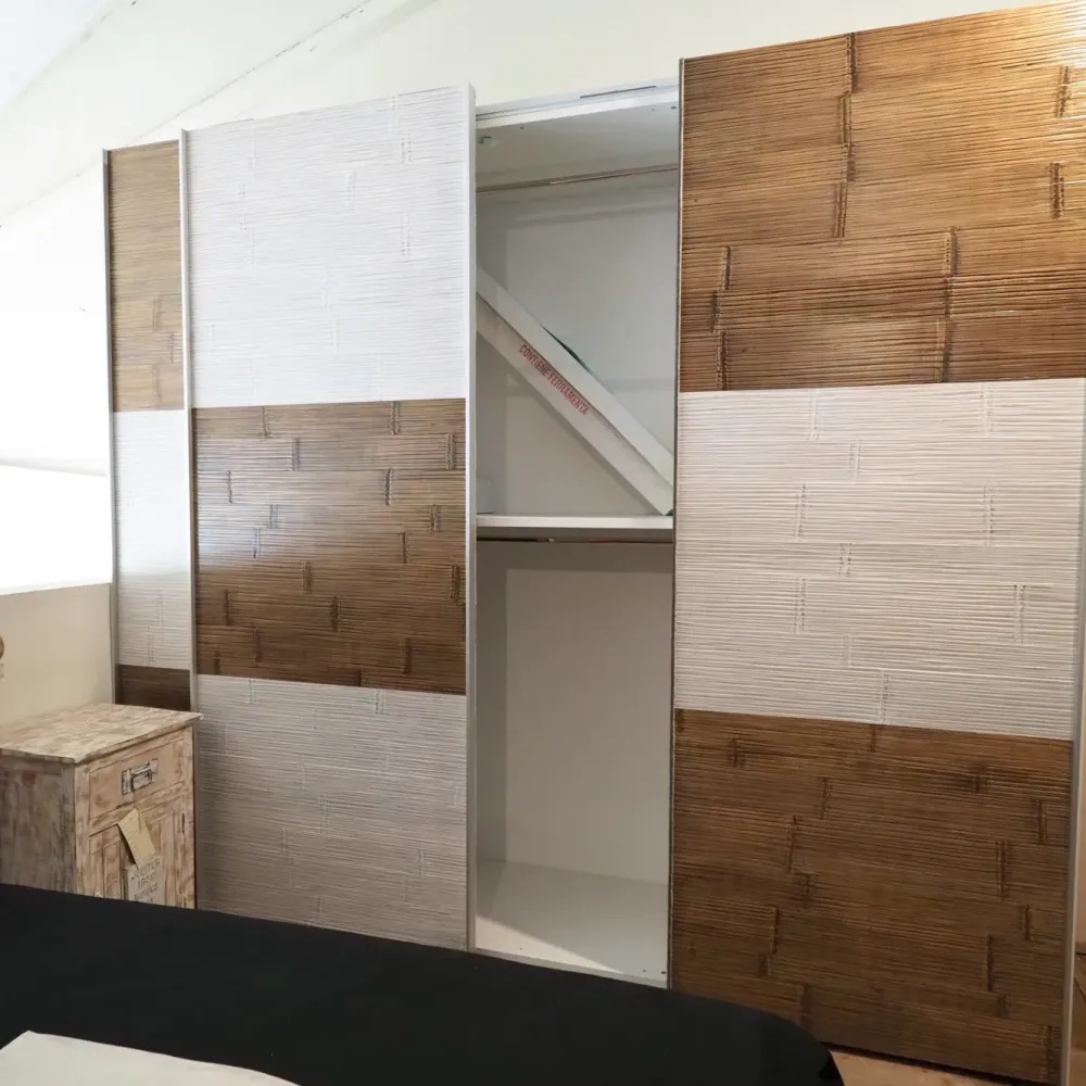 Armadio in legno Armadio in legno etno bambu a marchio scontato -34%^Nuovi Mondi Collection Clearance