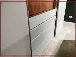 Armadio in legno Odeon breccia a marchio scontato -40%^Sangiacomo Online