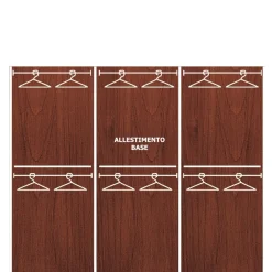 Collezione esclusiva ARMADIO Lions linea ksm 58 in OFFERTA OUTLET- Armadi