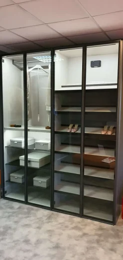 Tomasella Armadio Metropolis con ante battenti SCONTATO a PREZZI OUTLET- Armadi