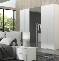 Armadio Mirror scontato del 51%. Ante battenti.^Collezione esclusiva Clearance