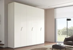 Dal Cin Armadio moderno Armadio a 6 ante in tamburato della serie aster&class in promo-sconto 50%  con uno sconto imperdibile- Armadi