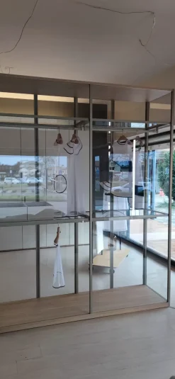 Porro Armadio moderno con Quattro ante modello Air iron di- Armadi